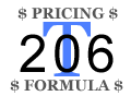T206 Pricing Formula